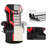 Inbox Zero Reclining Ergonomic Swiveling PC & Racing Game Chair with Built-in Speakers and Footrest-1443260510