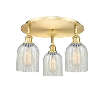 Batul Glass Flush Mount