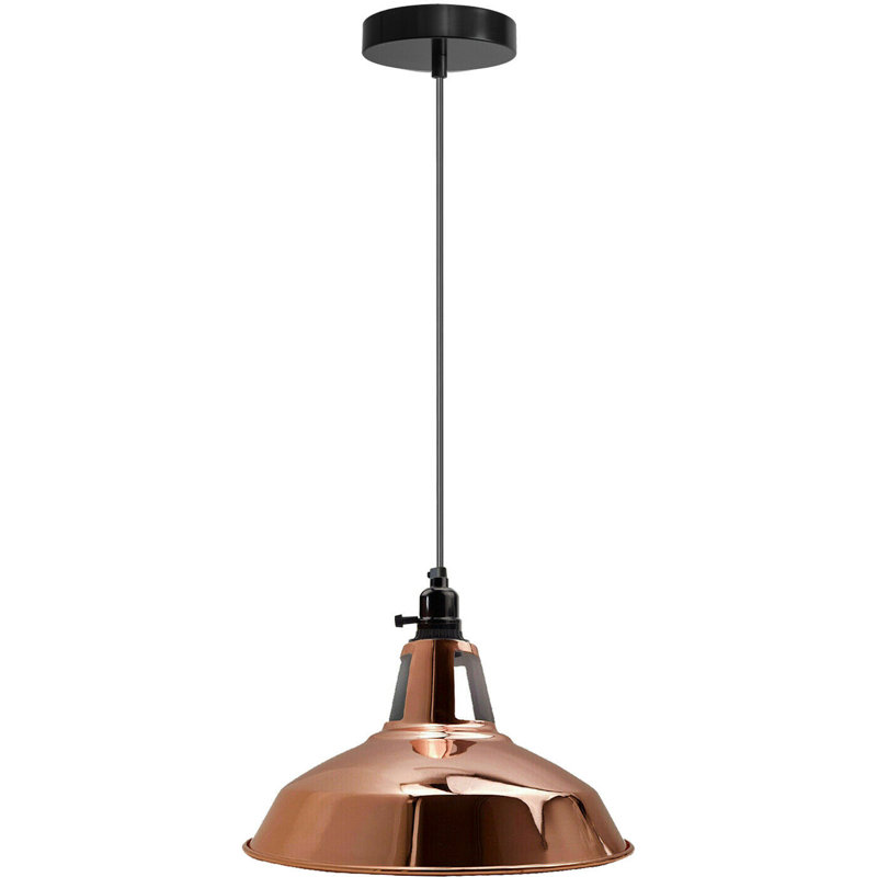 Monhegan 1 - Light Dome Pendant, Rose Gold