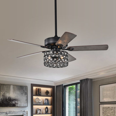Tankersley 52'' Ceiling Fan with Light Kit