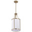 Luminaire suspendu cylindrique 1 lumière Genowefa-88608615