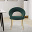 Chaise de salle à manger rembourrée-1232343609