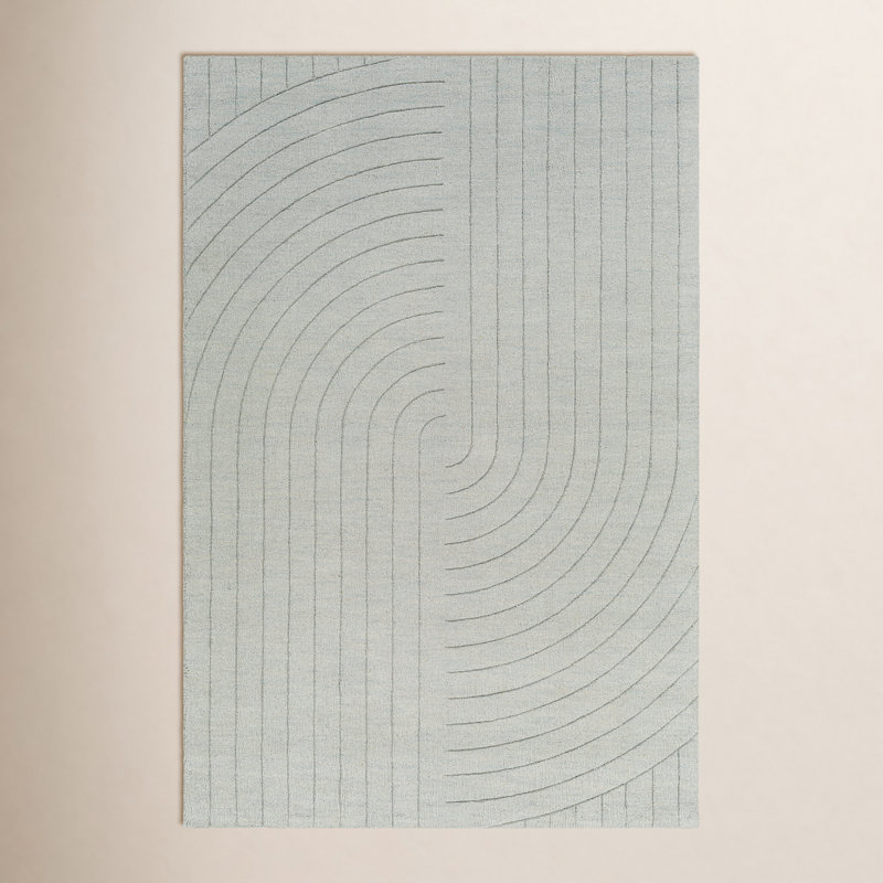 Kolo Wool Geometric Indoor Rug, Rectangle 9' x 12'