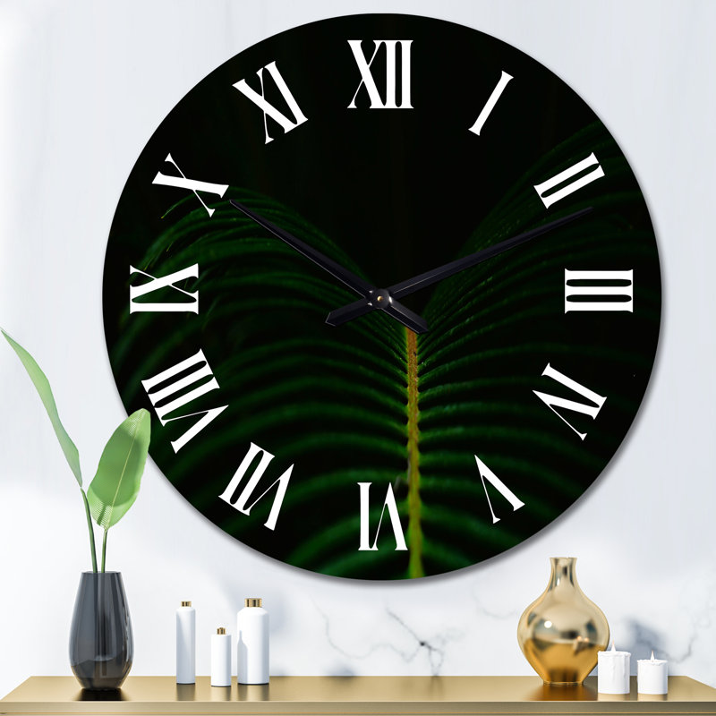 Horloge murale tropicale, Grand