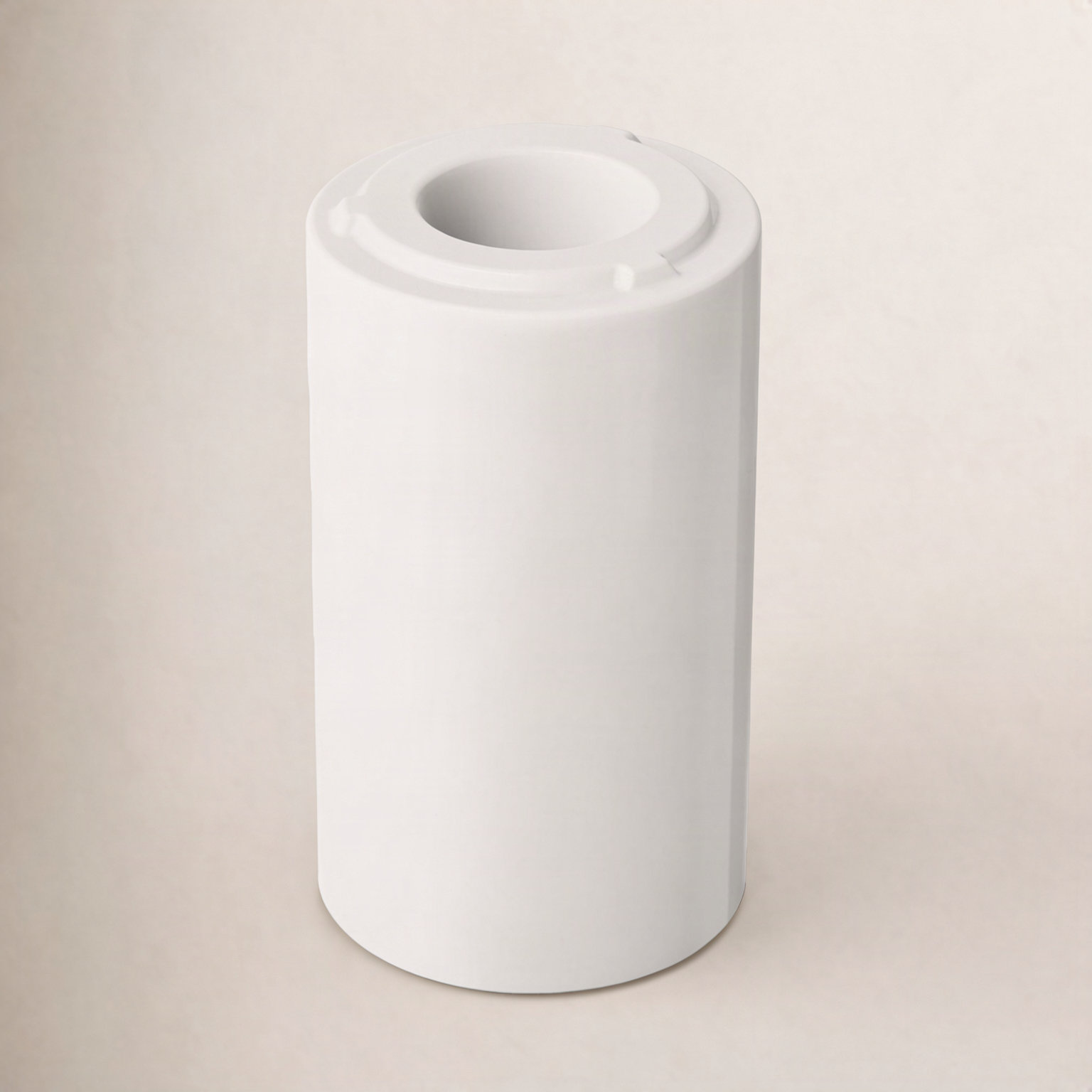 Veil Pedestal, White