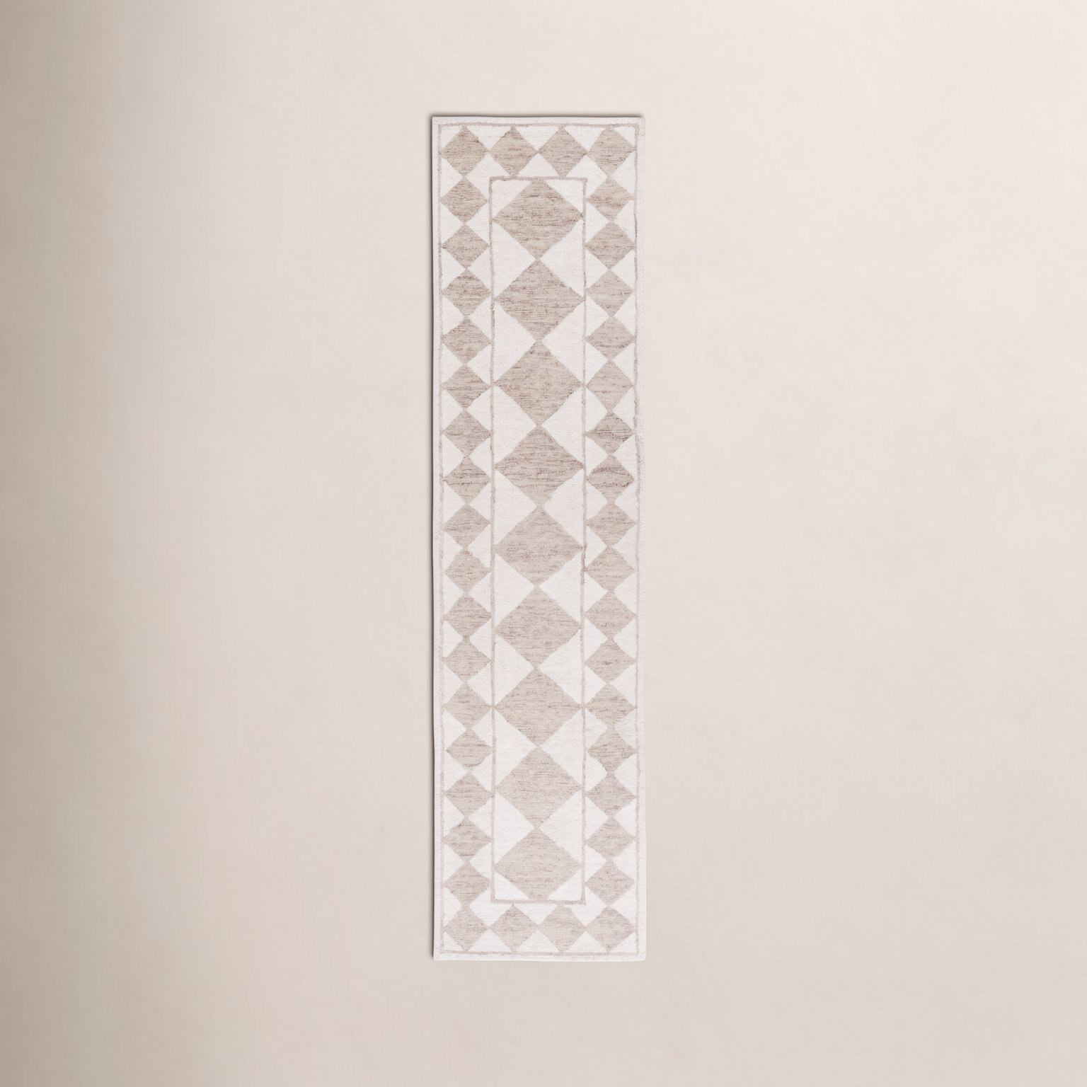 Claude Hand-Woven Geometric Rug, Runner 2'3" x 9'
