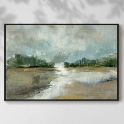 "Lumière différente", reproduction sur toile