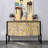 Hand-Painted 9-Drawer Storage Cabinet