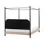 Four Poster Bed Boucle DANNEMOIS-2030184259-2030184262