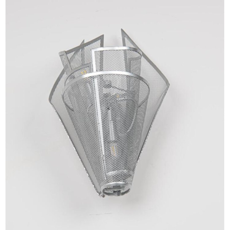 Teasha Dimmable Sconce Chandelier, 30" H x 16" W x 16" D, Silver Leaf