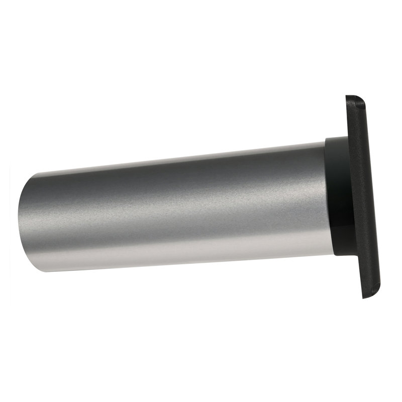 Deflecto® Supurr-Vent® 4-In. Louvered Dryer Vent Hood Kit With Collar And Aluminum Pipe, SVHABLK4