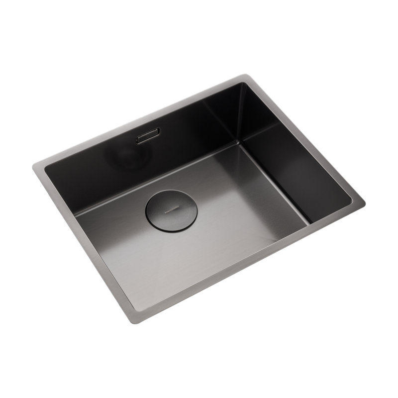 Single Bowl Undermount/Inset Kitchen Sink, Graphite
