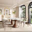 Grande table de salle à manger rectangulaire 94 po Modern Luxury-1877505564-1877505763