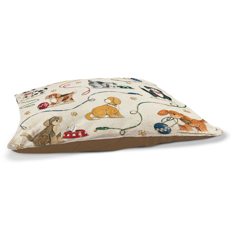 Coussin Dogs At Play