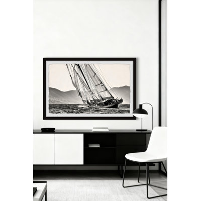 «The Bluenose», reproduction encadrée