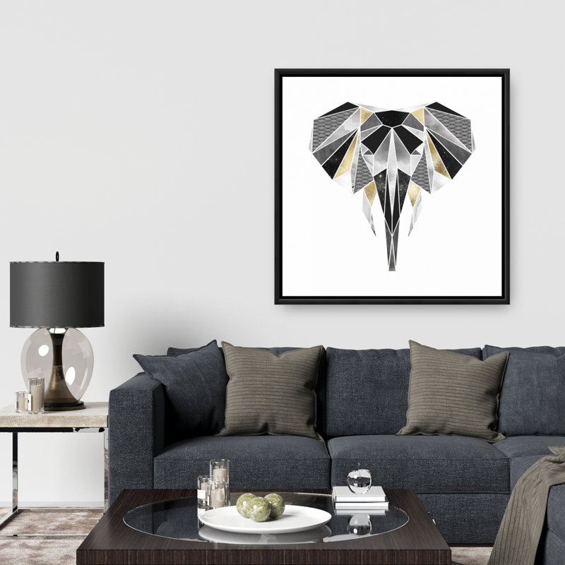 " Geometric Elephant "