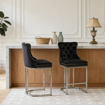 25" Counter Height Bar Stools Set