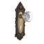 Victorian Plate with Decorative Keyhole and Waldorf Door Knob-1089307225-1084393388