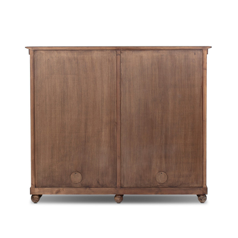 Alcott Cabinet-Distressed Cocoa Pine