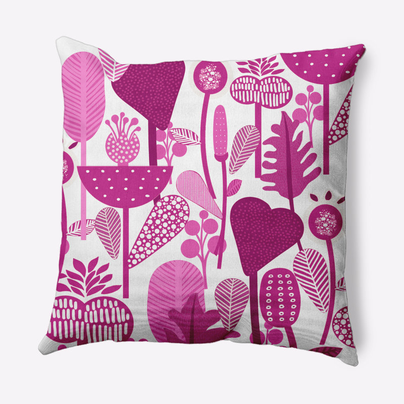 Coussin Forest, 20 po x 20 po, Orchidée