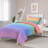 Lush Decor Rainbow Ombre With Pillowcases Quilt Set-180935652
