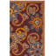 Tapis rouge crocheté à la main Childers-22211872