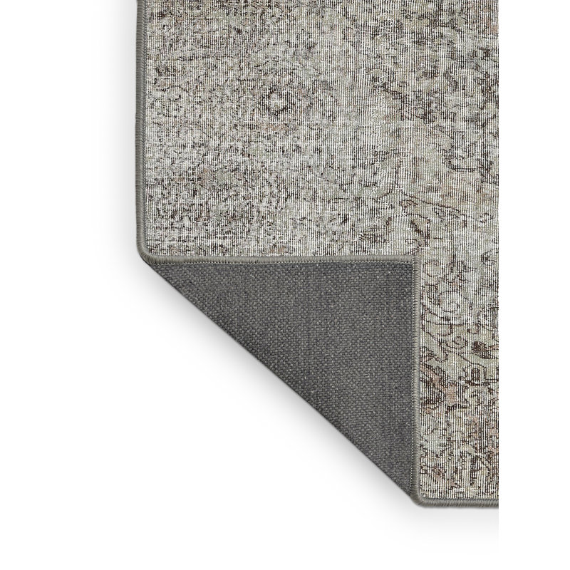 Tapis gris zone contemporaine, Rectangle 7 pi x 9 pi