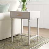 Peters End Table with Storage
