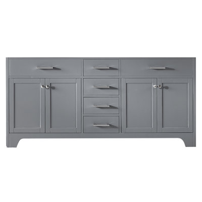 Cassel 71.2'' Double Bathroom Vanity Base Only