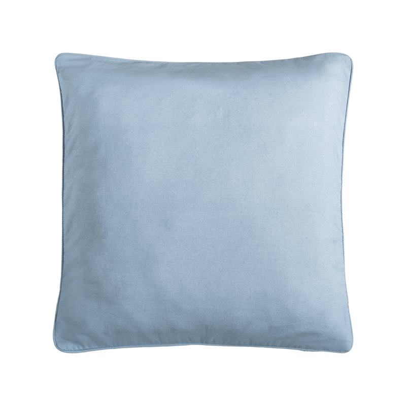 Taie d'oreiller européenne bleu poudre