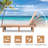 Oversized 74'' Long Resin Lounge Chairs With 5-Level Adjustable Backrest and Cup Holder For Poolside, Patio, Beach, Yard (2PC)-150920805-151840761