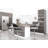 Swivel Upholstered Faux Leather Adjustable Height Counter Stool with Stainless Steel Frame-43807757-110842407-110842403