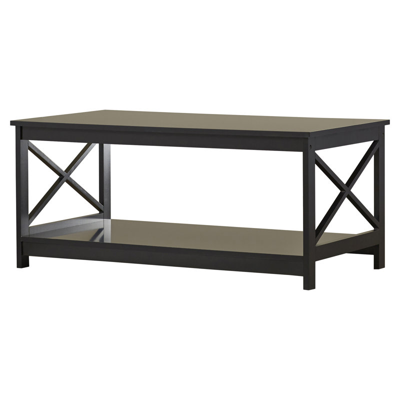 Ensemble de tables basses 3 pièces Darek, Noir