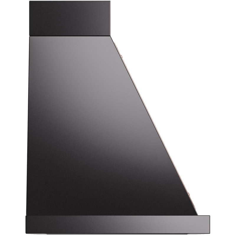 ILVE Nostalgie II Noblesse 30 in Range Hood, Glossy Black/Copper