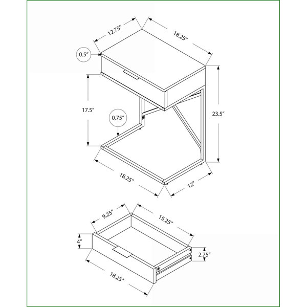 Dimensions du produit