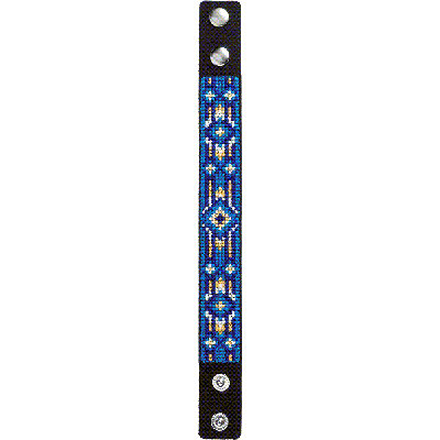 Cross-stitch kit on artificial leather FLHL-040