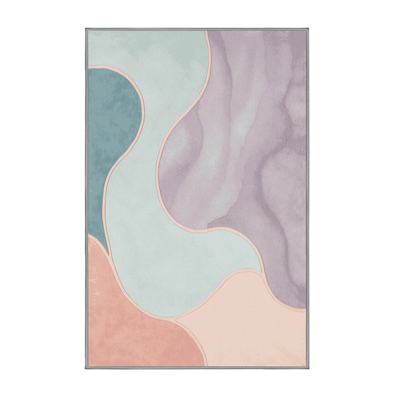 Gentle Crest Rug, Rectangle 4' x 6'