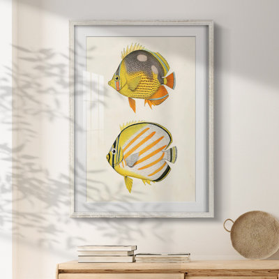 Watercolor Metric II - Toile tendue avec châssis