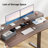 Height Adjustable Standing Desk with drawers,C-Clamp Mount Compatible,With two drawers，Home Office Stand Up Desk with 4 Preset Heights & 2 Hooks-381502373-381502372