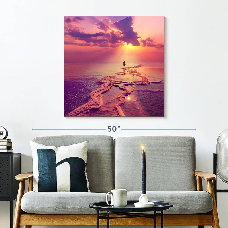 Gillard Dead Sea Sunrise Stroll, 30" H x 30" W