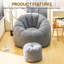 Fauteuil à billes avec repose-pieds Luxury Tigerskin-1271122806