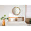 Huldar Glass Flat Wall Mirror