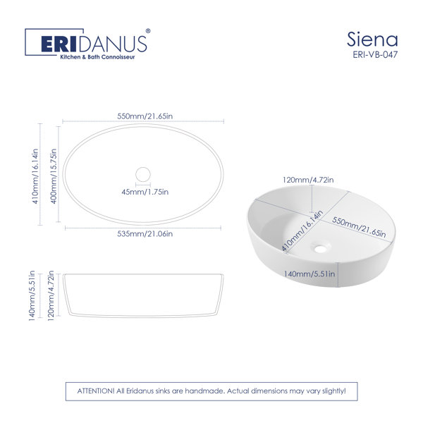 Dimensions du produit