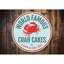Plaque en aluminium Famous Crab Cakes-58289192