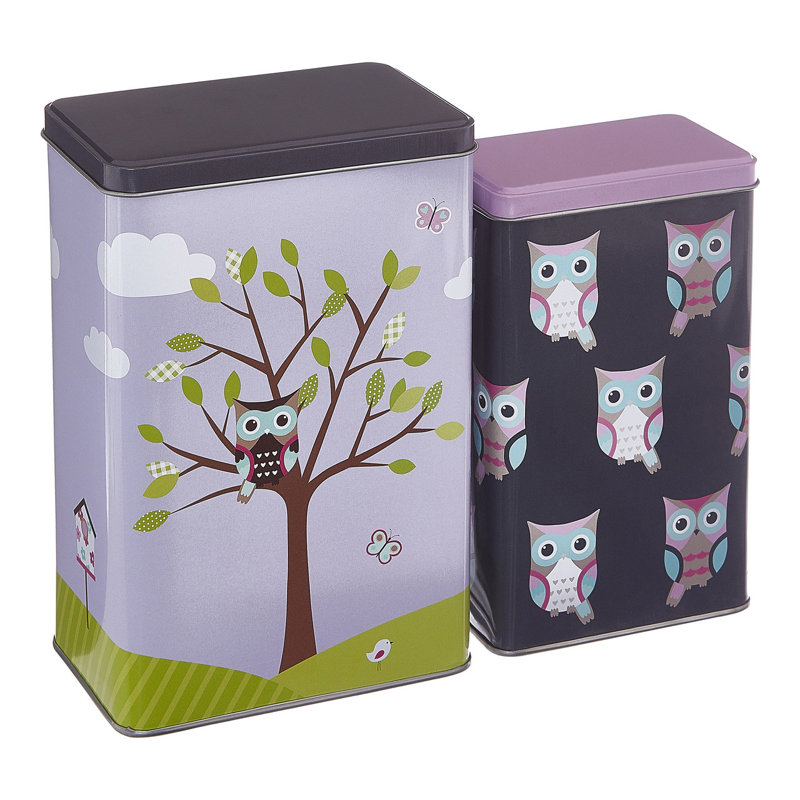 Metal Canister - Set of 2
