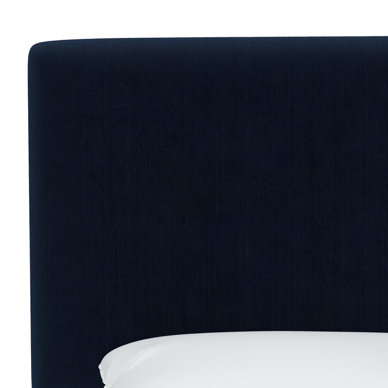 Eisley Upholstered Standard Bed, California King, Monaco Eclipse Velvet