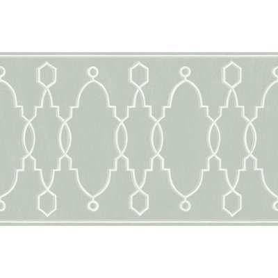 Parterre Geometric Wallpaper Border