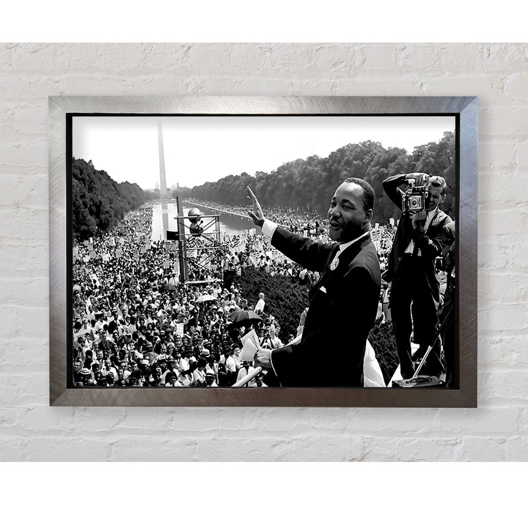 I Have A Dream Martin Luther King Jr. - Einzelner Bilderrahmen Kunstdrucke