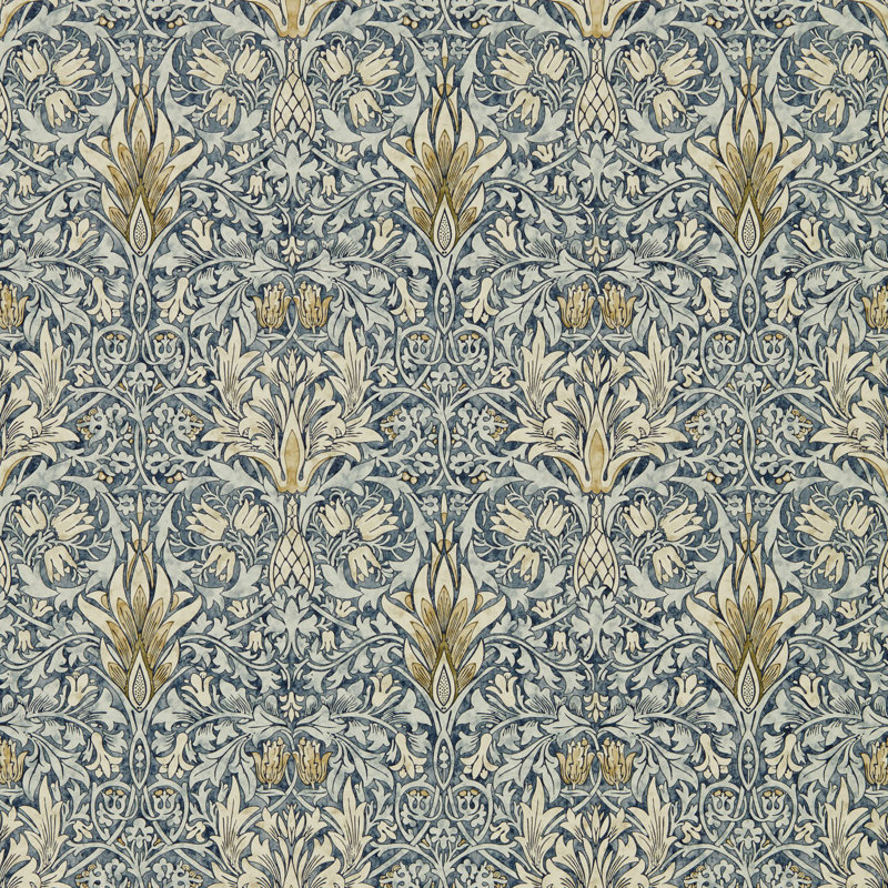 Acanthus 10.05m x 68.6cm Matte Wallpaper Roll, Brown