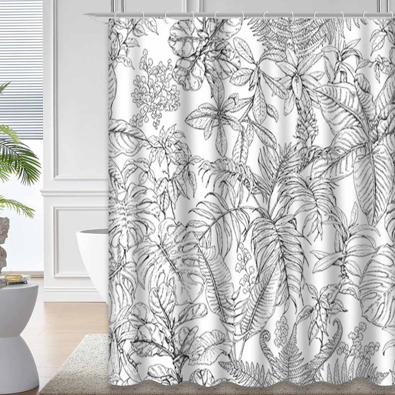 Rideau de douche Branches, L 72 po x l 84 po